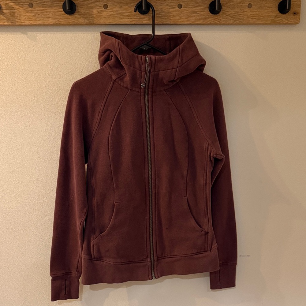 Dark Purple Scuba Hoodie - 8